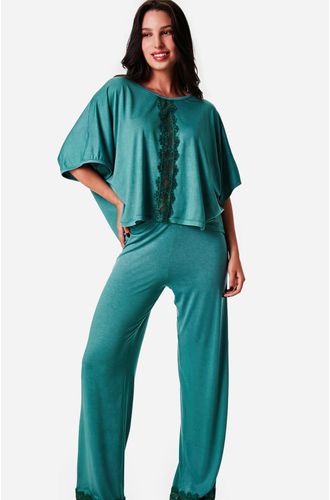 Pijama Longo Malha Equador