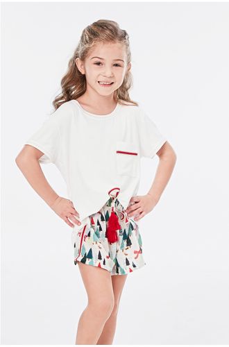 Pijama Viscose Noel Kids Feminino