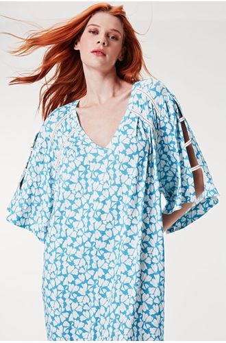 Kaftan Longo Malha Trancoso