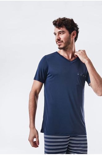 Pijama Curto Liganete Riviera Maya Masculino