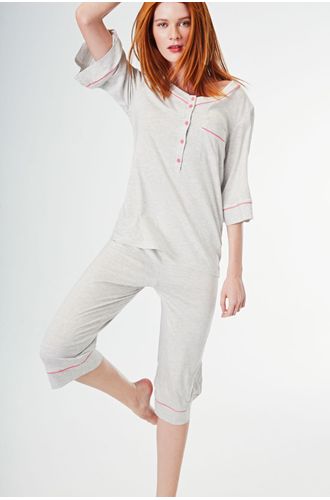 Pijama Capri Malha Evelyn