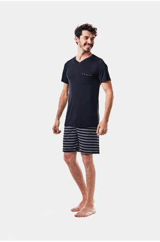 Pijama Curto Liganete Riviera Maya Masculino