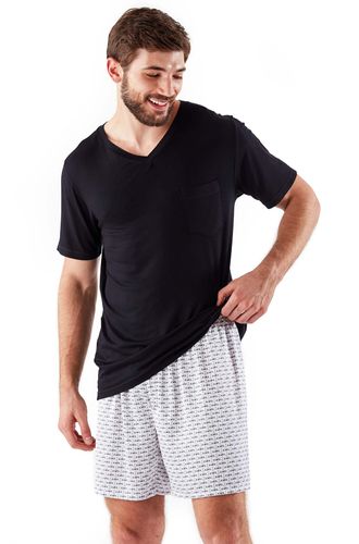 Pijama Curto Cetim Max Masculino