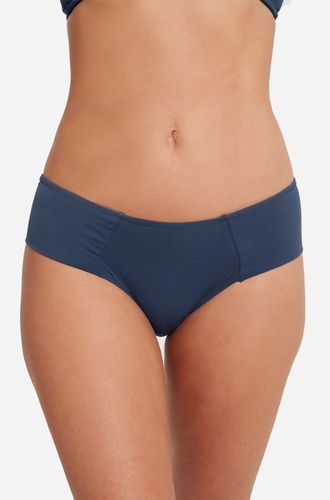Calcinha Biquini Lateral Larga Microfibra Comfy Marinho