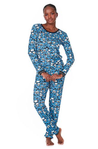 Pijama Longo Malha Gamer
