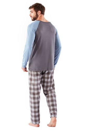 Pijama Longo Flanela Eduarda Masculino