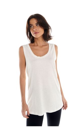 Camiseta Regata Malha Yasmin