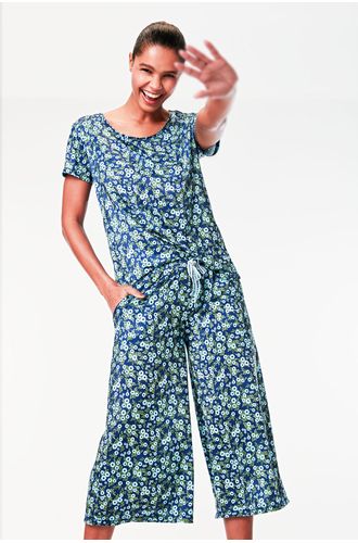 Pijama Capri Jersey Angra
