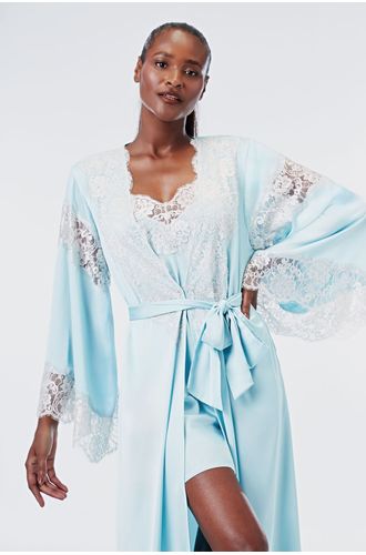Robe Longo Cetim Itacaré