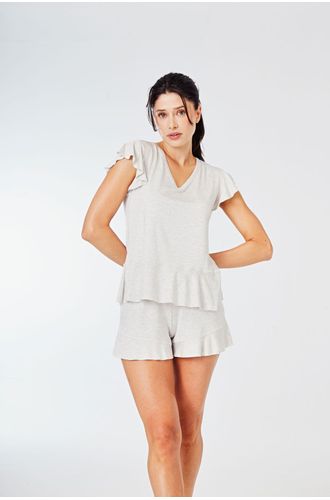 Pijama Curto Malha Camburi