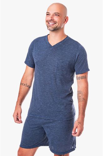 Pijama Curto Malha Helsinque Masculino