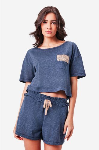 Pijama Curto Malha Helsinque