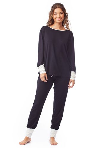 Pijama Longo Legging Malha Mavie