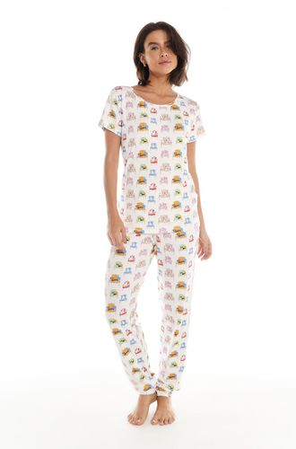 Pijama Longo Malha Queen