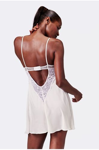 Camisola Curta Alça Cetim St Barth