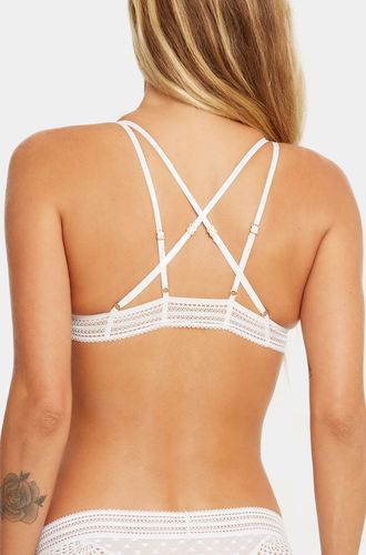 Top Lenço Cruzado Renda Tahiti