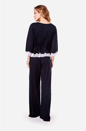 Pijama Longo Malha Nanna
