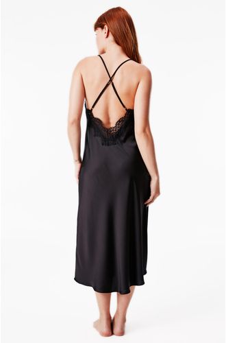 Camisola Midi Alça Cetim Mia