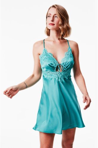 Camisola Curta Alça Cetim Mia