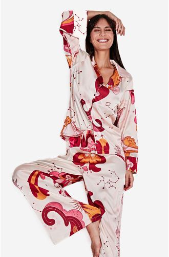 Pijama Longo Cetim Valkíria