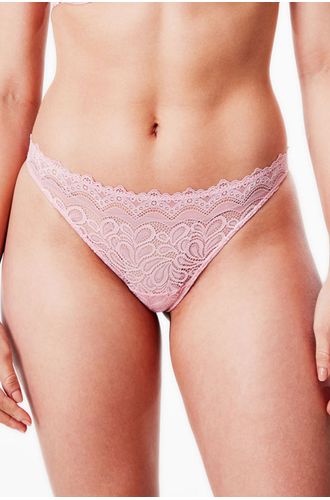 Calcinha Fio Renda Rose Fog
