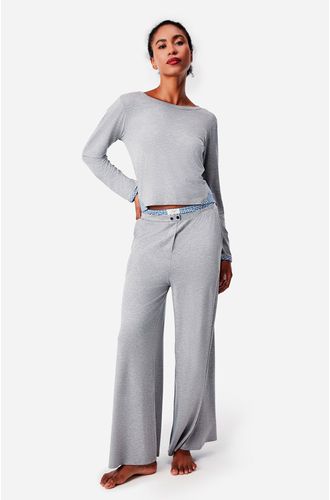 Pijama Longo Malha Lince