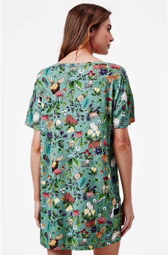 Camisola Curta Malha Nórdica