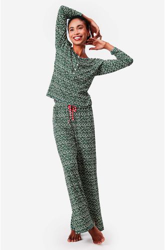 Pijama Longo Malha Islândia
