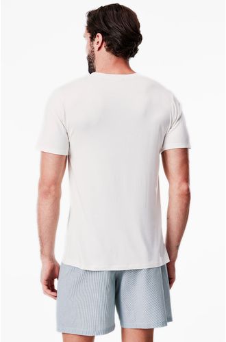 Pijama Curto Tricoline Islândia Masculino
