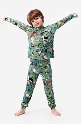 Pijama Longo Malha Nórdica Kids