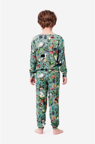 Pijama Longo Malha Nórdica Kids