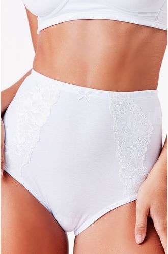 Calcinha Clássica Flower Cotton