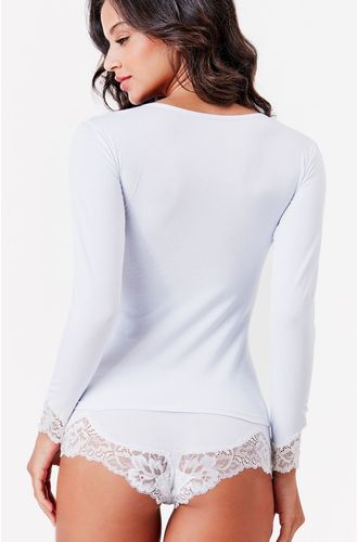 Camisete Malha Flower Cotton