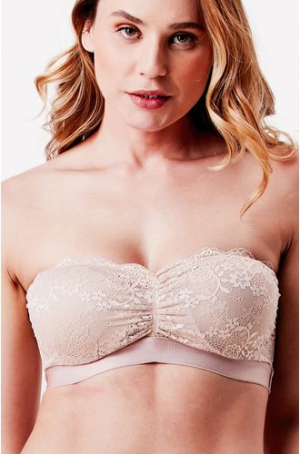 Top Faixa Bojo Removível Renda Basic Me