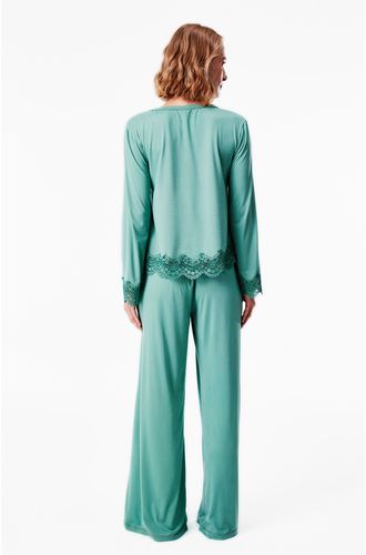 Pijama Longo Malha Estocolmo