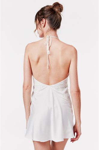 Camisola Curta Alça Cetim Marriage