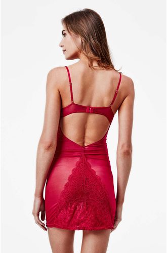 Camisola Curta Renda Theia