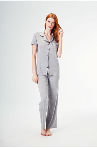 Pijama Longo Malha Rafaela.