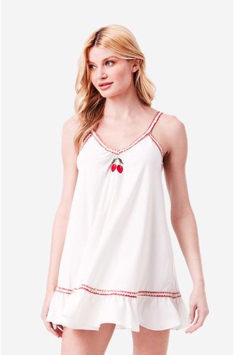 Camisola Curta Alça Malha Mimi