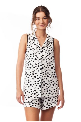 Pijama Curto Regata Malha Rafaela