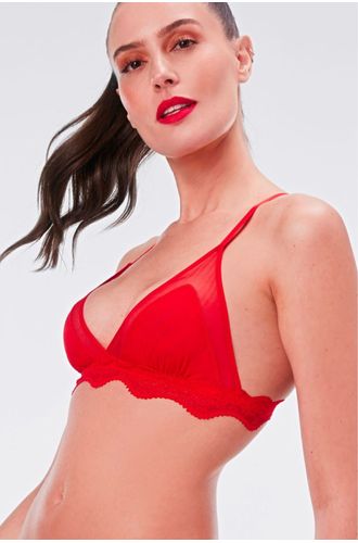 Sutiã Top Tule Cabo Frio