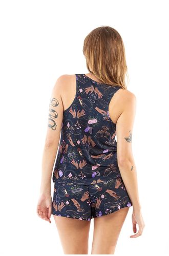 Pijama Regata Malha Priscila