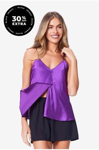 Camiseta Alça Cetim Agata