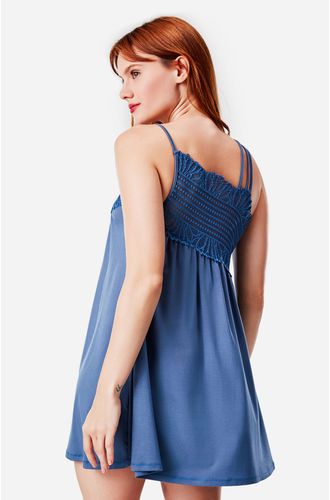 Camisola Curta Alça Malha Dinamarca