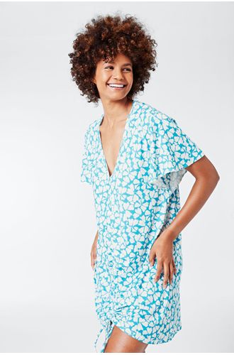 Kaftan Curto Malha Trancoso