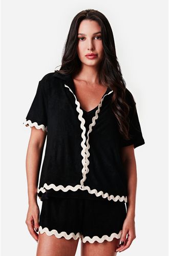 Jogging Curto Atoalhado Bahamas