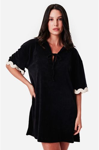 Vestido Curto Atoalhado Bahamas