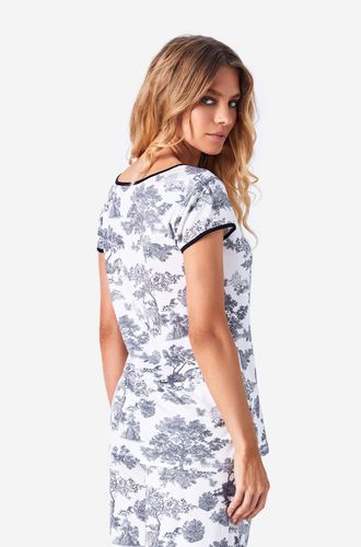 Pijama Capri Manga Curta Lille