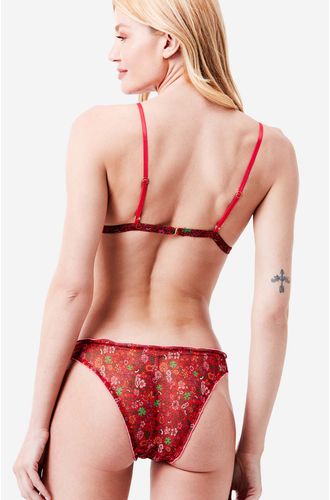 Calcinha Biquíni Tule Stella