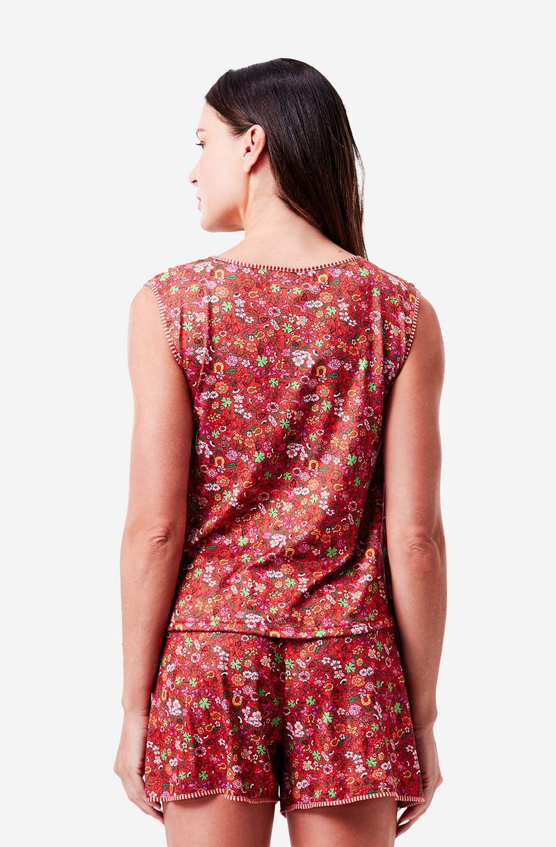 Pijama-Curto-Regata-Malha-Lucky